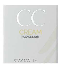 CC CREAM NUANCE LIGHT - STAY MATTE 30ml